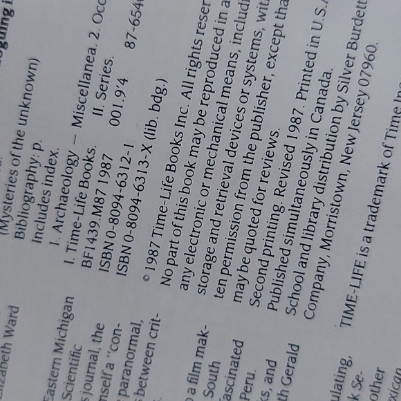 Vintage Mysteries of The Unknown Mystic Place Book - Picture 6 of 6